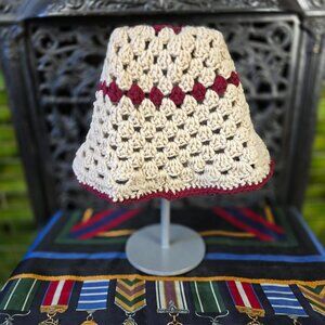 Rina's Corner Hand Made Crocheted Bucket Hat - OS